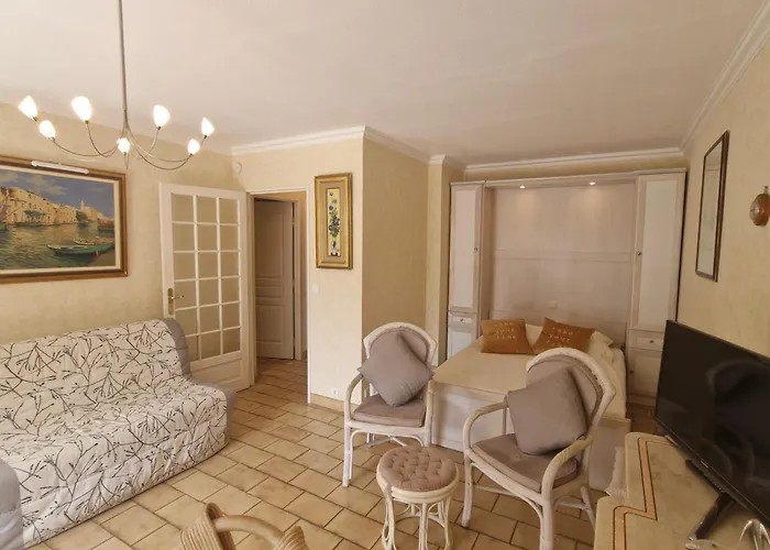 Avec Coin Nuit, Aperçu Mer, Piscine Et Parking à - Fr-1-780-95 Apartamento